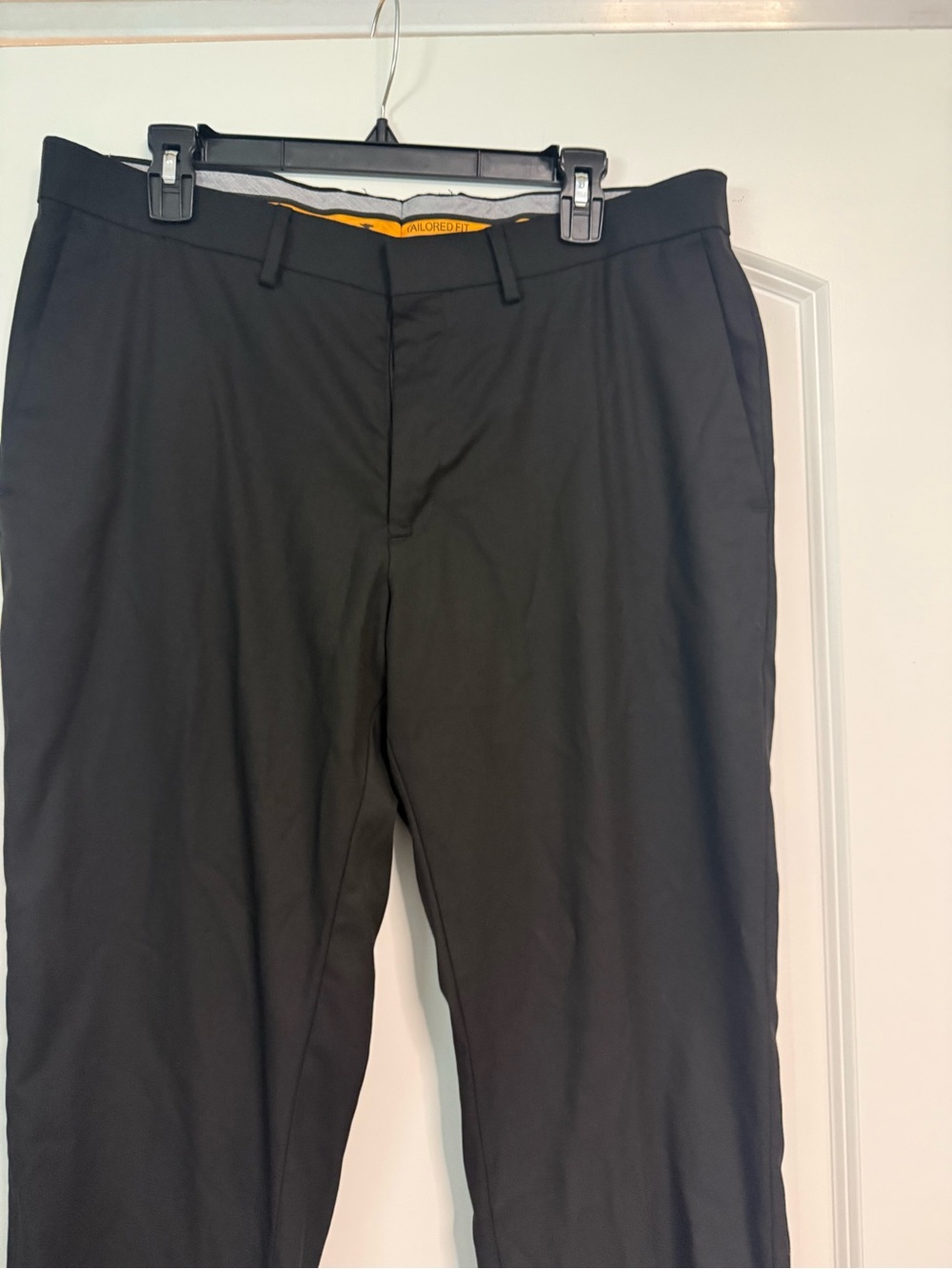 Haggar Black Men's Dress Pants 36X30